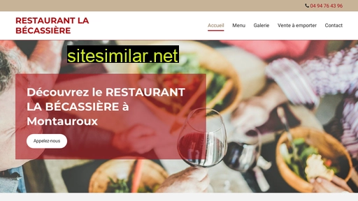 restaurantbecassiere.fr alternative sites