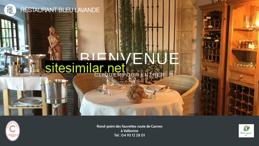 restaurantbleulavande.fr alternative sites