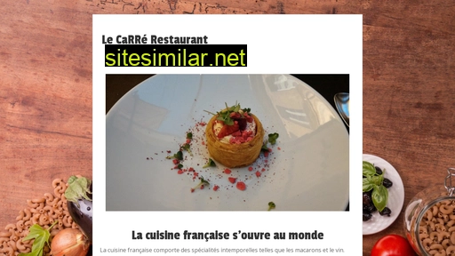 restaurantlecarre.fr alternative sites
