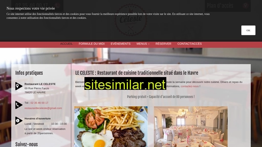 restaurantleceleste.fr alternative sites