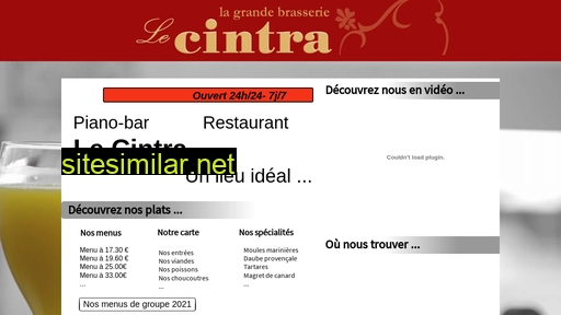 Restaurantlecintra similar sites
