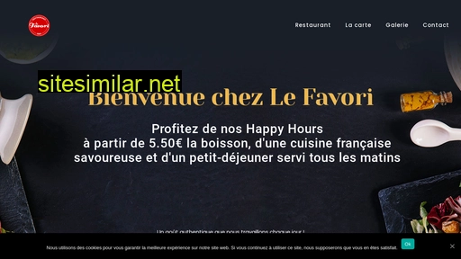 restaurantlefavori.fr alternative sites
