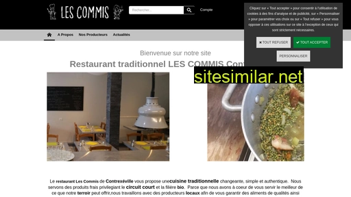 restaurantlescommis.fr alternative sites