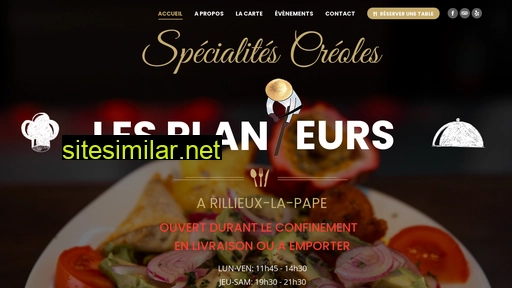 restaurantlesplanteurs.fr alternative sites