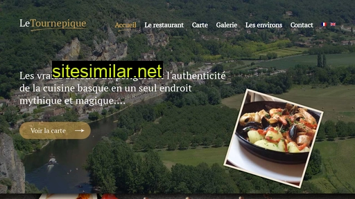 restaurantletournepique.fr alternative sites