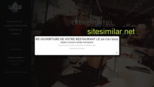 restaurantleyeti.fr alternative sites