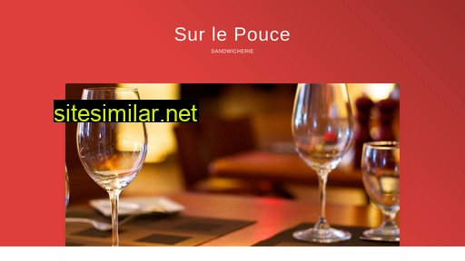 restaurantsurlepouce.fr alternative sites