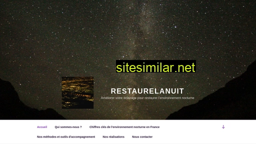 restaurelanuit.fr alternative sites