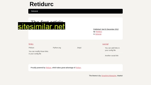 retidurc.fr alternative sites