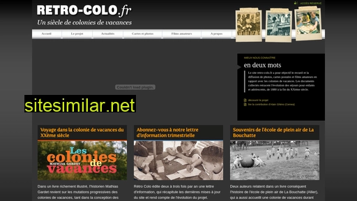 retro-colo.fr alternative sites