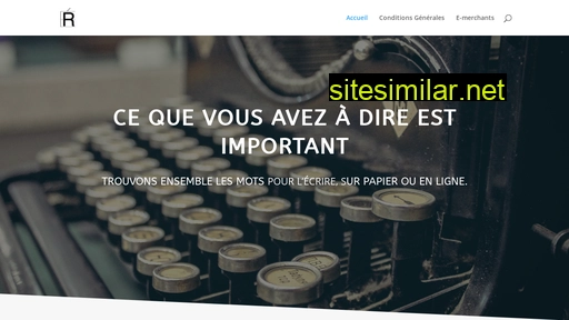 retz-ecriture.fr alternative sites