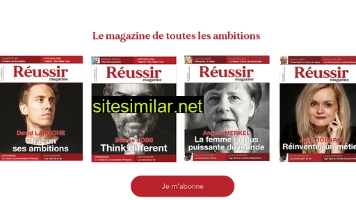 reussirmagazine.fr alternative sites