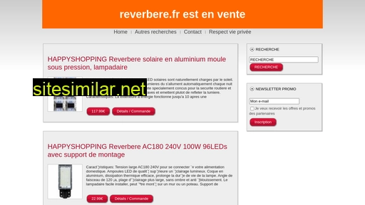 reverbere.fr alternative sites