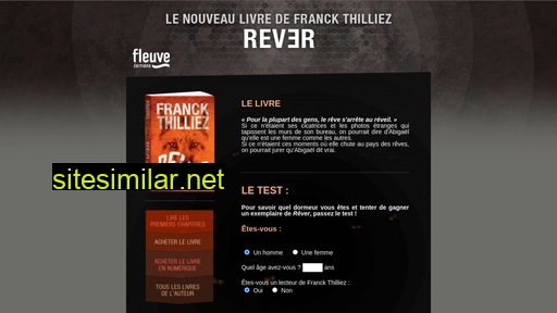 Rever-franck-thilliez similar sites