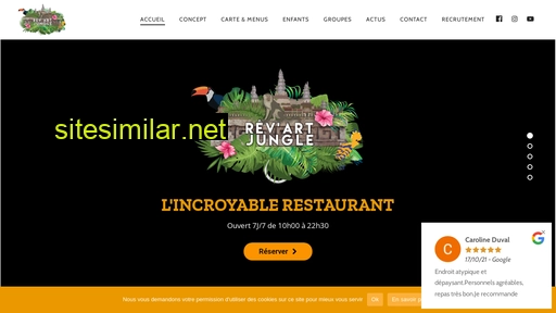 revart-jungle.fr alternative sites