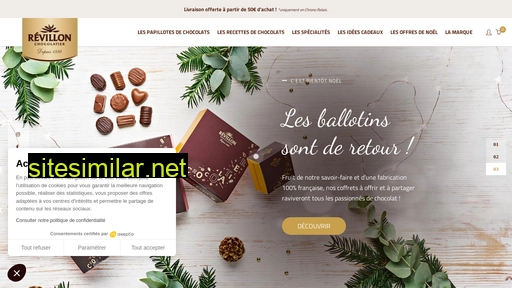 revillonchocolatier.fr alternative sites