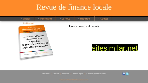 revue-finance-locale.fr alternative sites