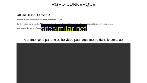 rgpd-dunkerque.fr alternative sites