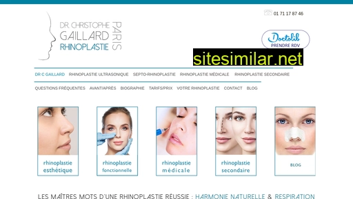 rhinoplastie-paris.fr alternative sites
