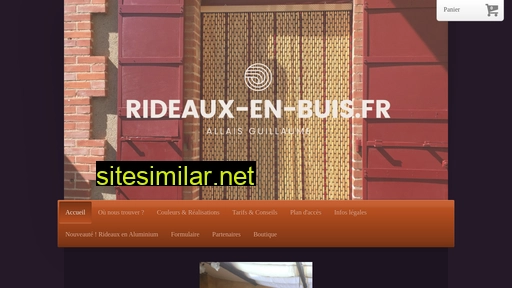 rideaux-en-buis.fr alternative sites