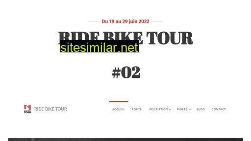 Ridebiketour similar sites