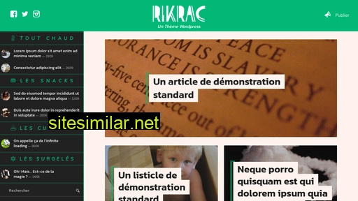 rikrac.fr alternative sites