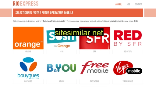 rio-express.fr alternative sites