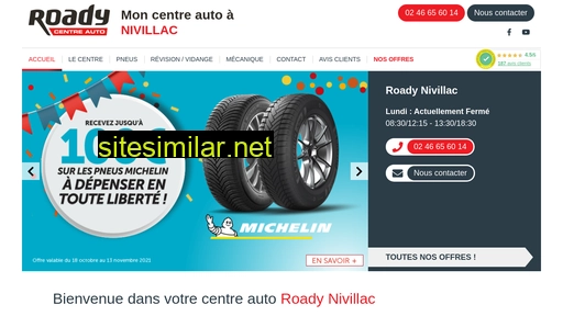 roady-nivillac.fr alternative sites