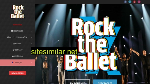 rock-the-ballet.fr alternative sites