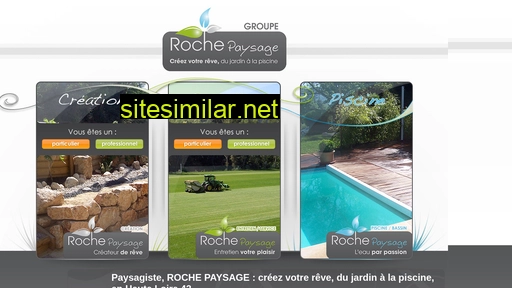 roche-paysage.fr alternative sites