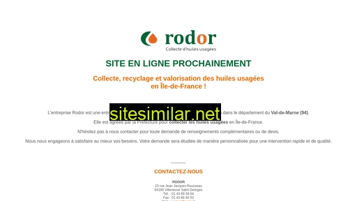 rodor.fr alternative sites
