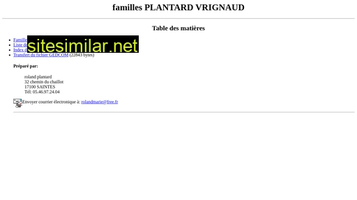 rolandmarie.free.fr alternative sites