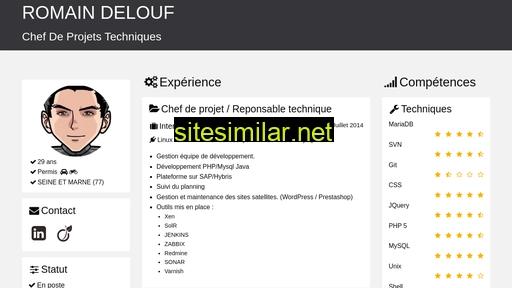 romaindelouf.fr alternative sites