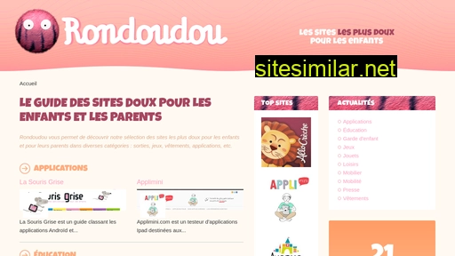 rondoudou.fr alternative sites