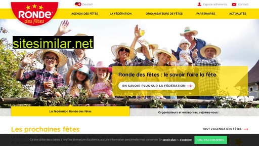 rondedesfetes.fr alternative sites