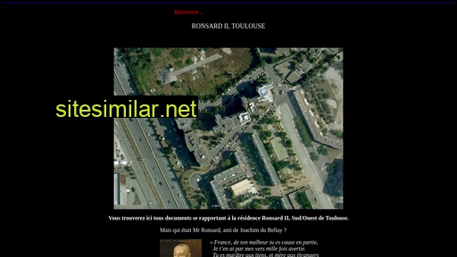 ronsard2.free.fr alternative sites