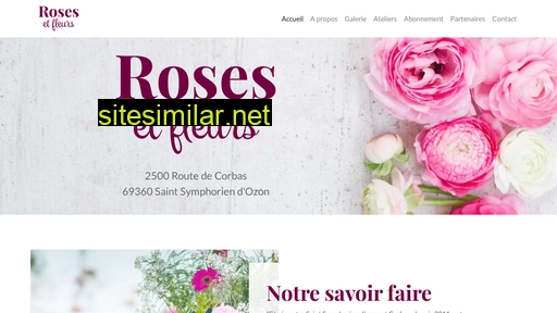 Rosesetfleurs similar sites