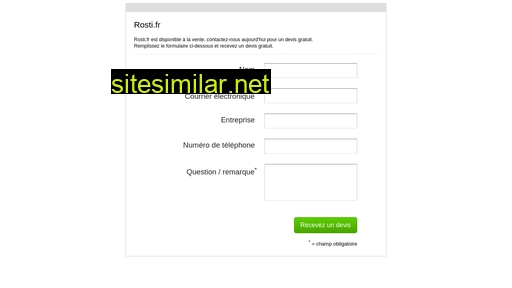 rosti.fr alternative sites