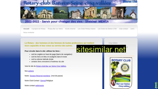 rotary-barsurseine.fr alternative sites