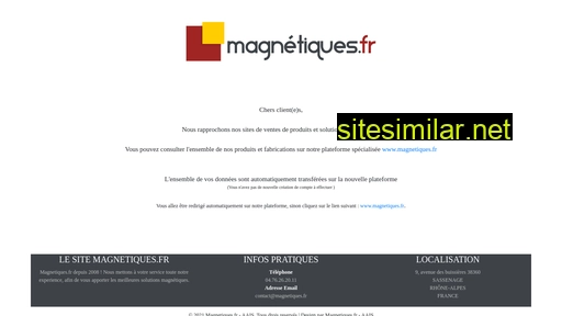 rouleaumagnetique.fr alternative sites