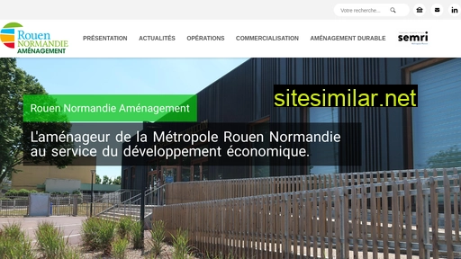 rouen-normandie-amenagement.fr alternative sites