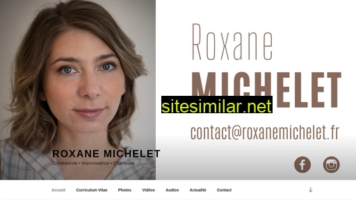 roxanemichelet.fr alternative sites