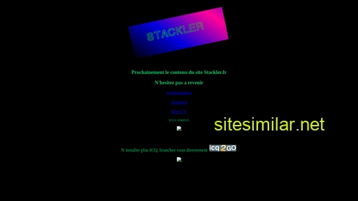 rstackler.free.fr alternative sites