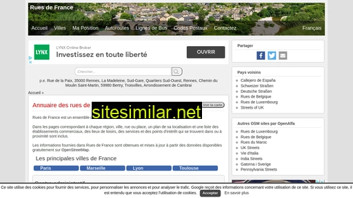 rues.openalfa.fr alternative sites