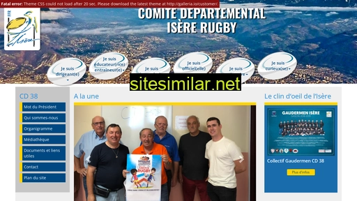 rugby-isere.fr alternative sites