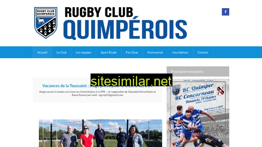 rugby-quimper.fr alternative sites