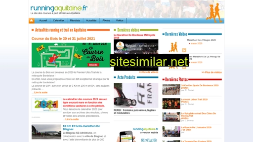 running-aquitaine.fr alternative sites