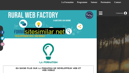 ruralwebfactory.fr alternative sites