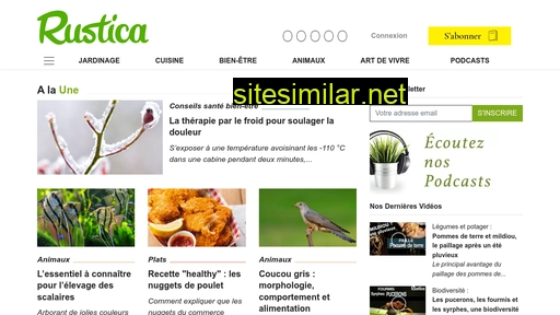 rustica.fr alternative sites