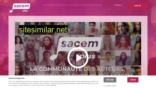 sacemplus.sacem.fr alternative sites